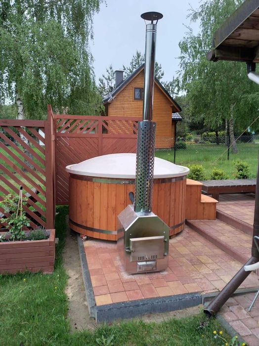 Balia Ogrodowa Gorąca Beczka (opcja HOLENDERSKA) LED