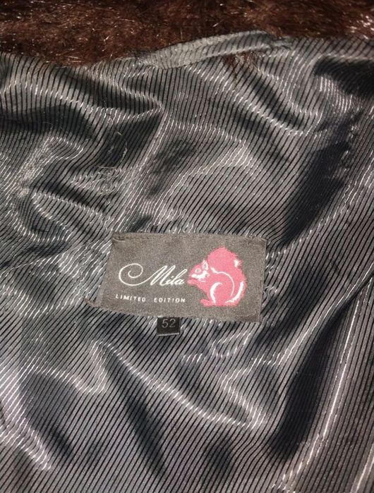 Шуба з натурального хутра нутрія 50-52 розмір