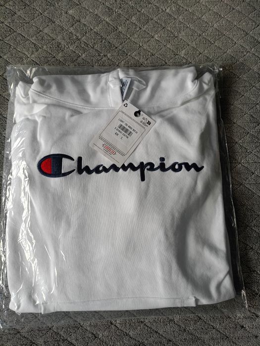Bluza Champion biała nowa L
