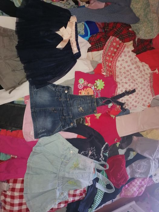 Roupa de menina vários tamanhos