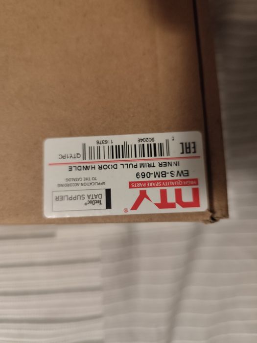 Acabamentos interiores  de puxadores de portas traseiras