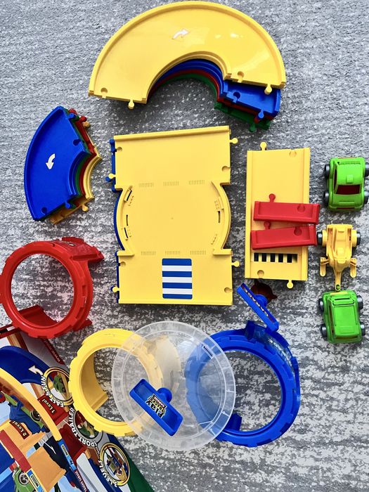 Трек Гараж із трасою Wader Play Tracks Garage