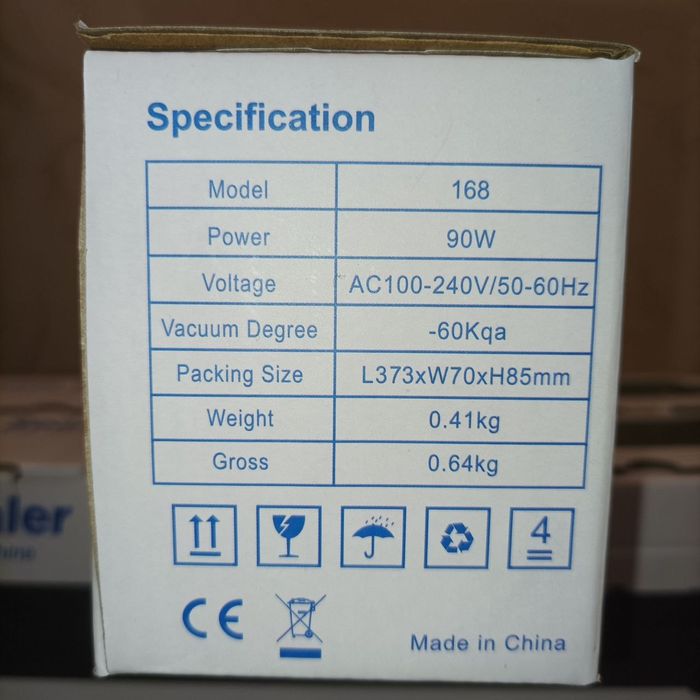 Вакууматор для еды вакуумный упаковщик 90W