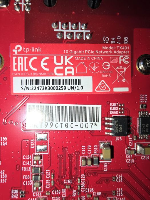 Placa de Rede TP-Link TX 401 10G64737766055809123