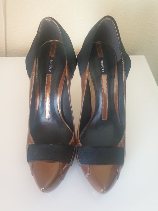 Sapato Cerimónia Schutz Castanho