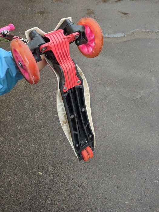Самокат дитячий для дівчинки Best Scooter