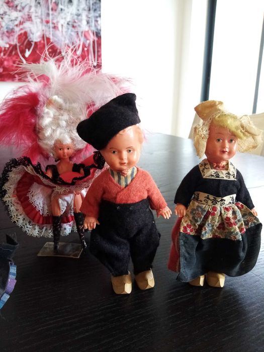 Bonecos tradicionais antigos