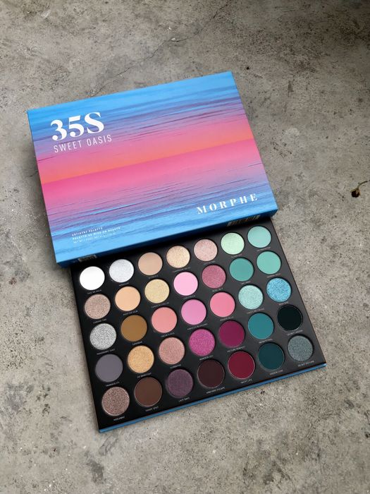 Morphe 35S Sweet Oasis Aristry Palette paleta cieni do powiek