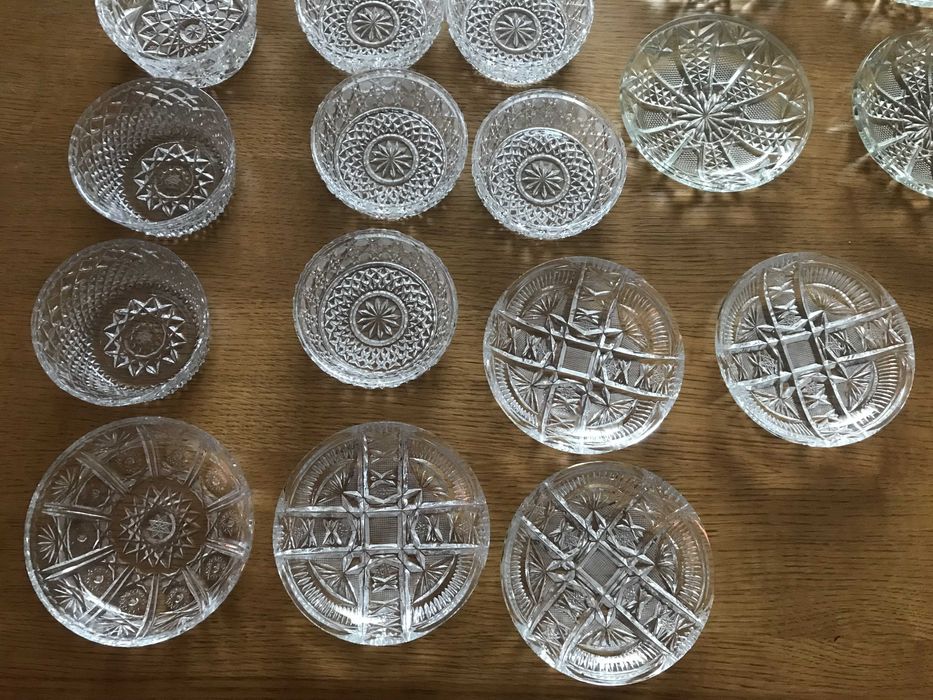 Zestaw kryształów Kryształy z PRL