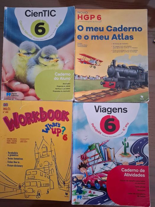 Cadernos atividades 6.ano