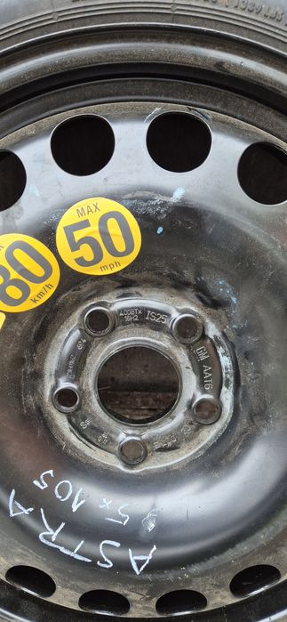 Dojazdowka Kolo Zapasowe Opel Astra  K . 115 70 R16. Polecam !