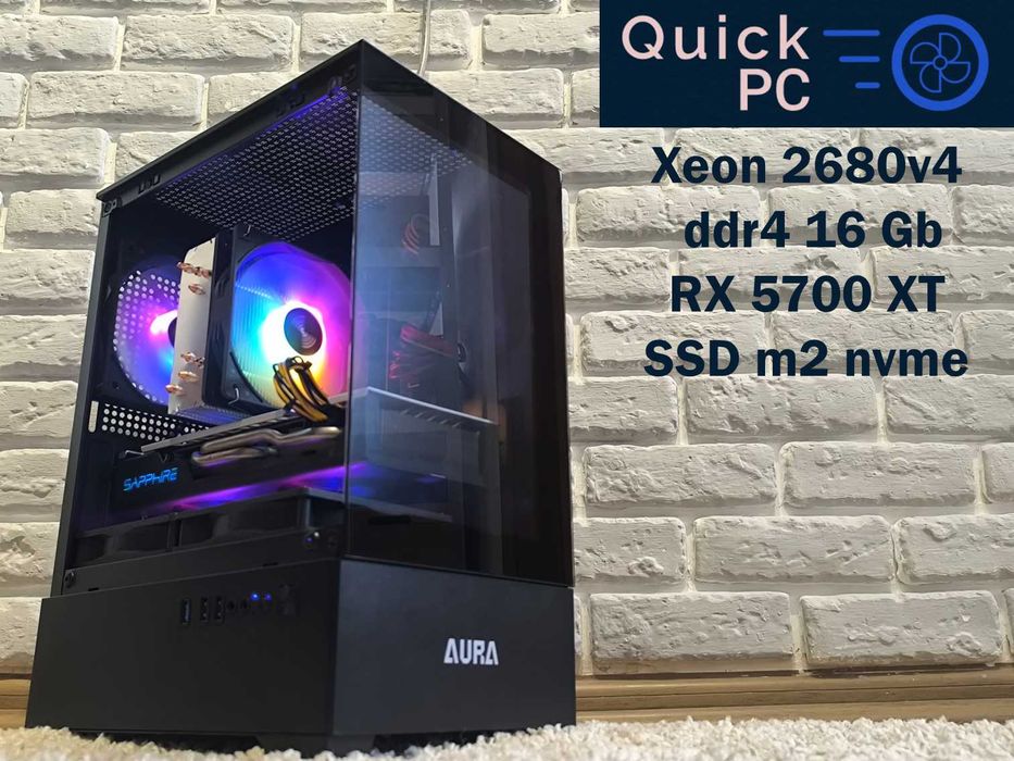 Гарантія! RX 5700 XT, Intel 14 ядер, 16gb ІГРОВИЙ ПК игровой компьютер