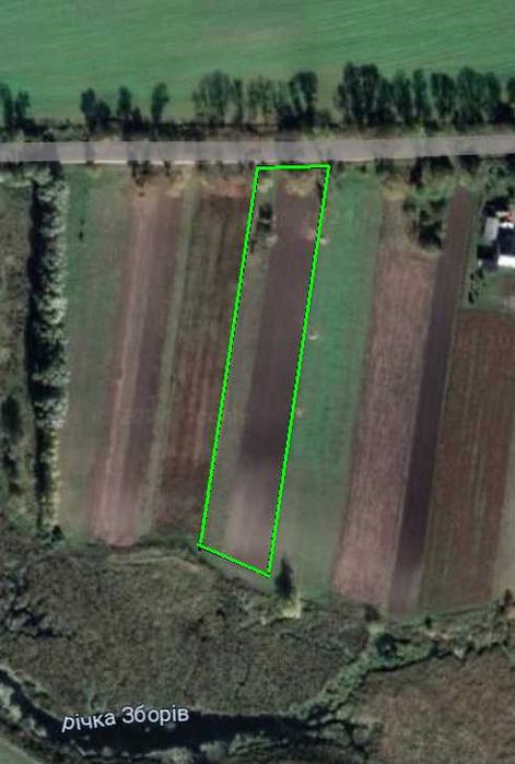 Земельна ділянка під забудову. 25+35сот. с. В.Городниця