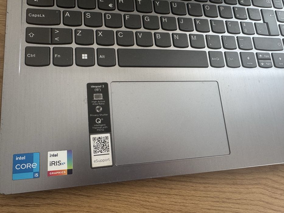 Lenovo IdeaPad 3 15,6” — i5 11ª Gen | 8GB RAM | 256GB SSD