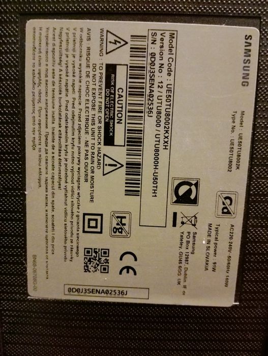 Телевізор Samsung 50