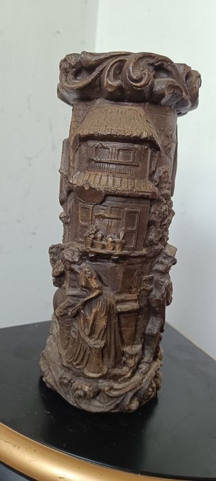 Świeca reliefowa kolumnowa