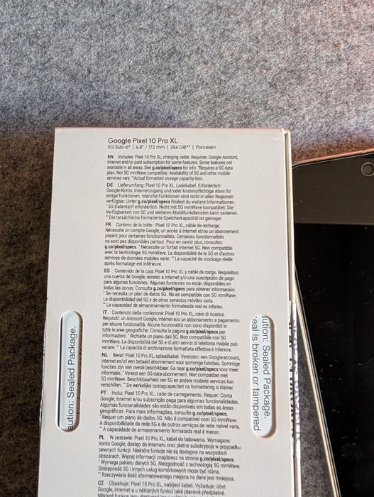 Google Pixel 10 Pro Xl 256GB  Porcelana - Como Novo