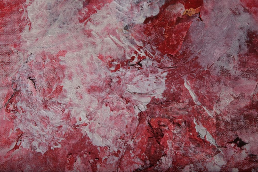 Quadro Vermelho 90x60