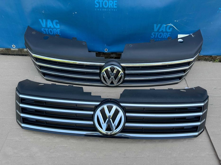 Решітка радіатора Volkswagen Passat B7 Європа