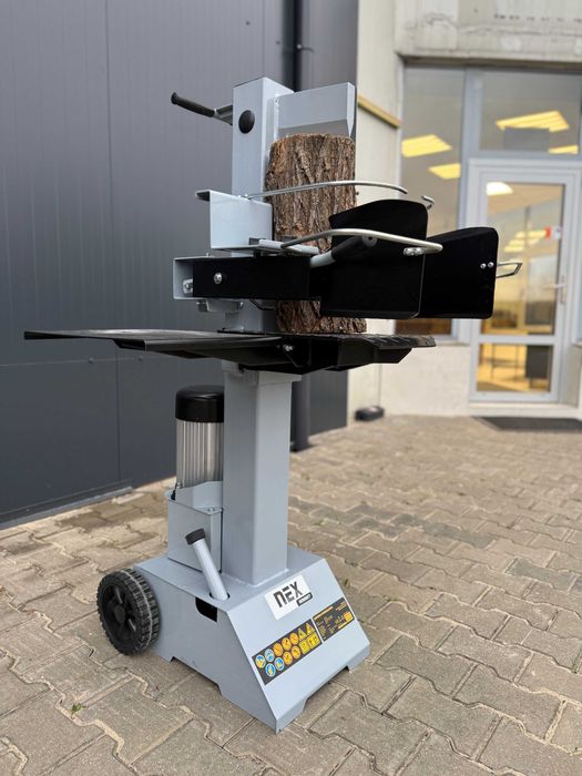 Łuparka pionowa hydrauliczna NEX 8 ton silnik 3kW solidna konstrukcja