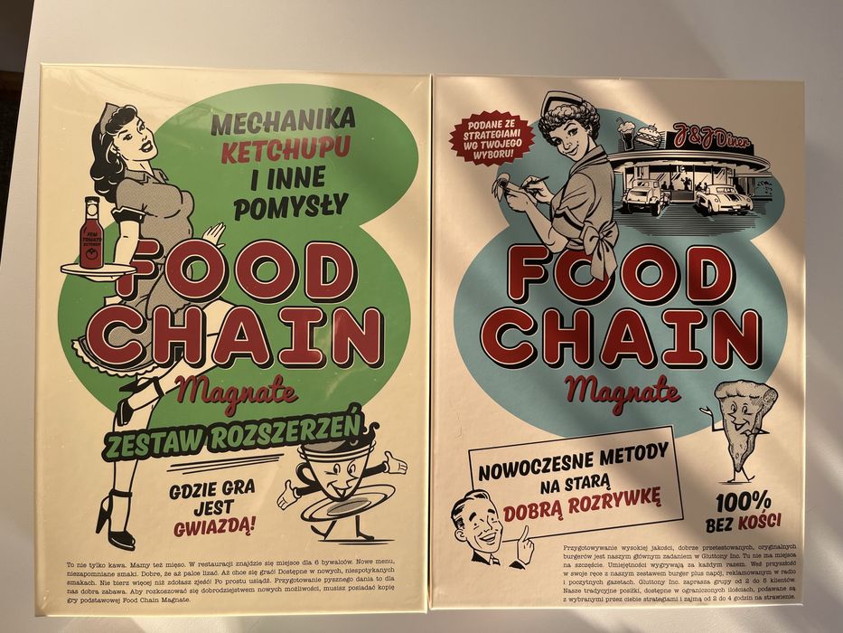 Foodchain magnate podstawa + dodatek Ketchup PL
