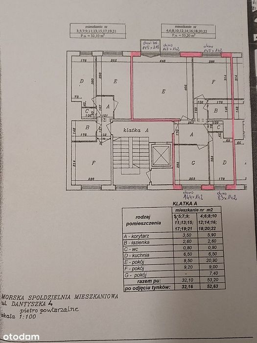 Gotowe od zaraz 3 pokoje, 52,63 m², Gdynia Leszczynki
