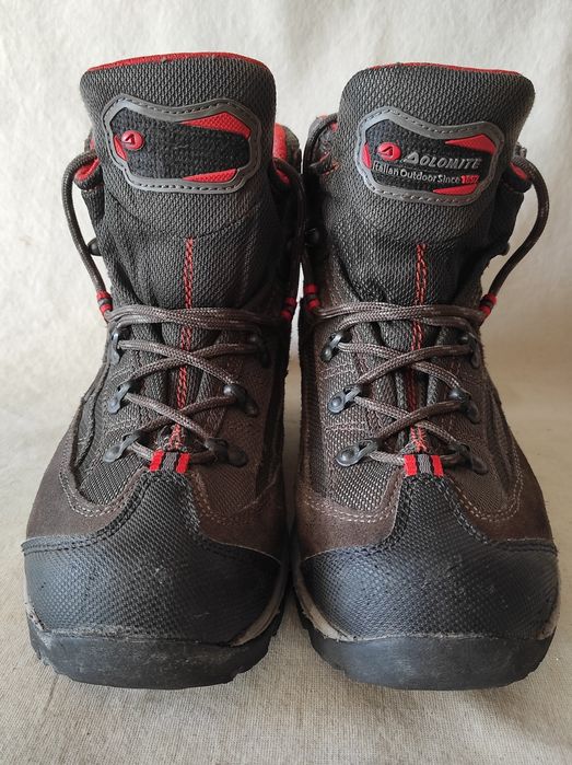 Buty trekkingowe zimowe Dolomite Gore-Tex skóra 39,5/25 cm