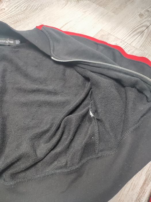 Pretty little thing S 36 bluza damska krótka oversize szeroka crop