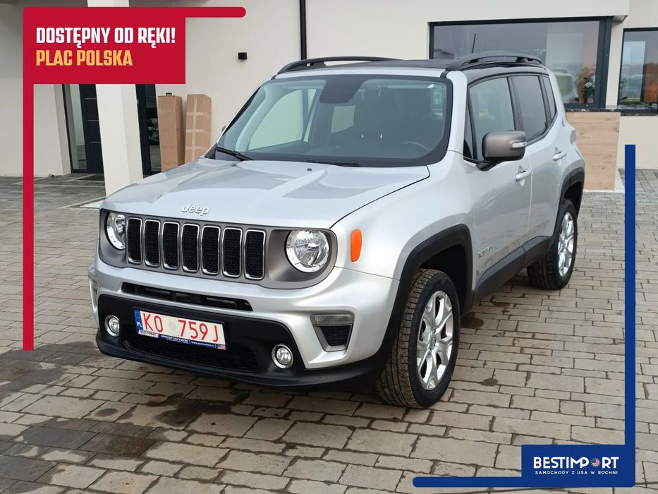 Jeep Renegade wersja LIMITED 1.3L Turbo MultiAir 177KM 4x4 Niski przebieg 87 522 km