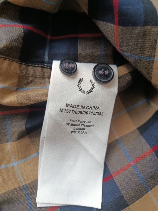 Сорочка Fred Perry Оригінал М