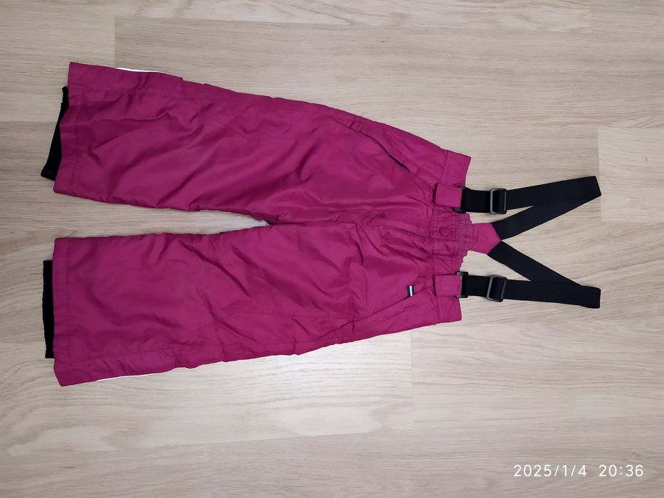 Дитячий рожевий комбінезон для дівчинки зріст 104см, 4 роки