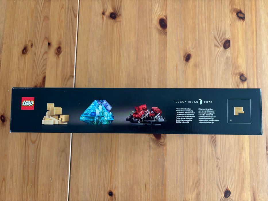 Lego Ideas 21362 – Coleção de Minerais – Novo e selado
