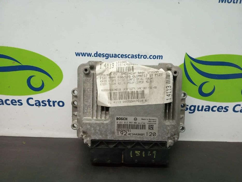 CENTRALINA MOTOR UCE FIAT STILO 2006 -55204761