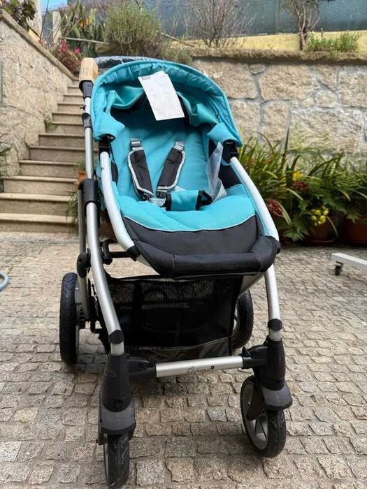 Carrinho Britax Vigour Azul Carregosa •