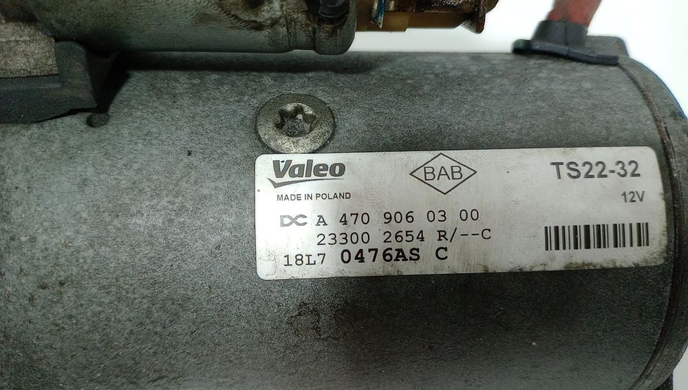 Motor de arranque RENAULT Master III (FV)