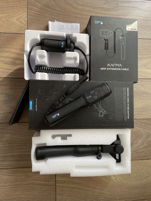 GoPro Karma Grip z przedłużką, zapasowa bateria