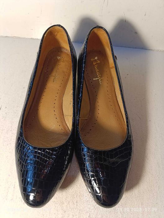 baleriny skórzane Maciejka