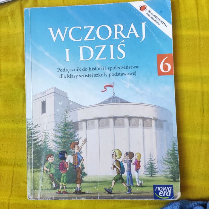 1-2szt. podręcznik wczoraj i dziś klasa 5 i 6 nowa era