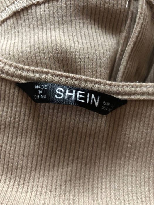 Топ shein y2k топ у рубчик