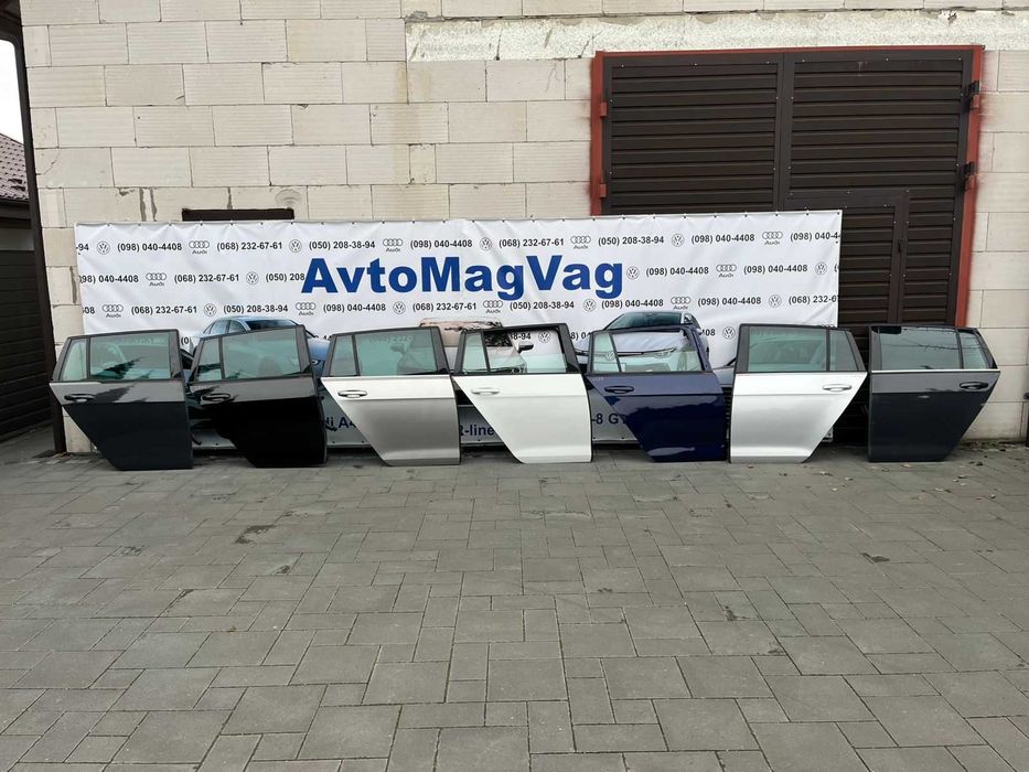 Двері передні R-L хечбек універсал  vw golf 7 VII  LI7F l041 lc9x