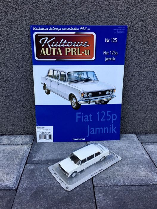 Prospekt - FIAT 125P JAMNIK-auta PRL,model,autka,kolekcja,zabytek