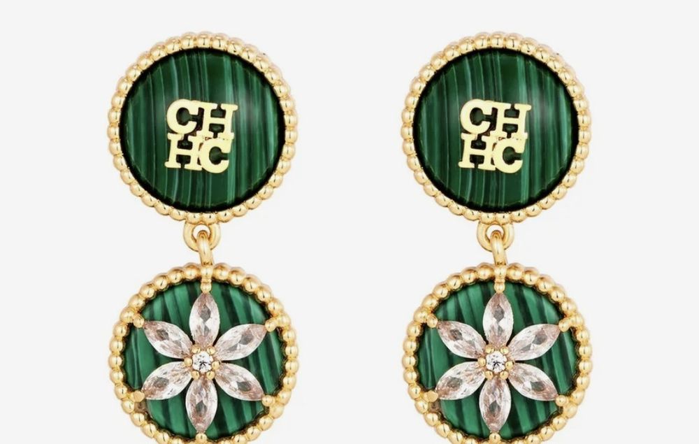 Brincos carolina herrera