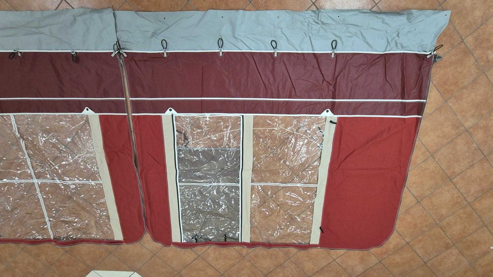 Przedsionek Isabella do kempingu namiot 910cm - 940cm Jak Nowy!