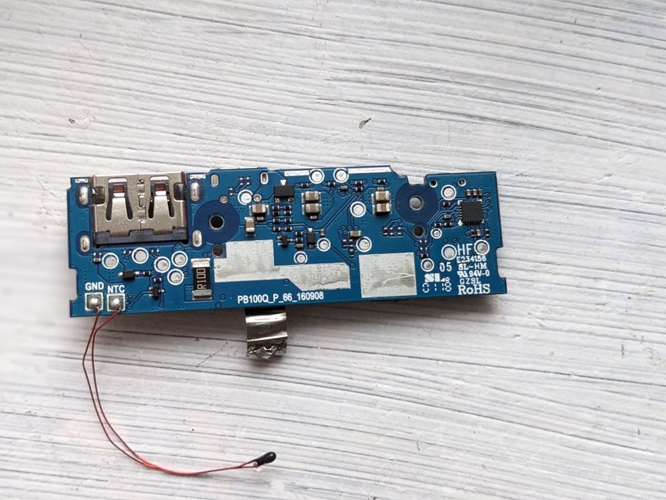 Плата павербанка Xiaomi Mi Powerbank 2