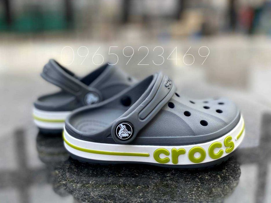 Знижка! Дитячі крокси  Crocs Bayaband сабо  24-34рОригінал + Джибітс