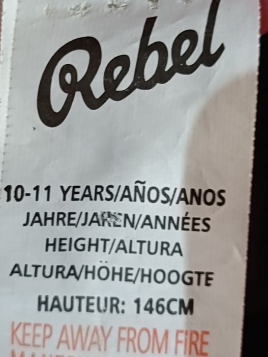 Nowa wiosenno kurteczka Rebel rozm 140-146. Wiatrówka