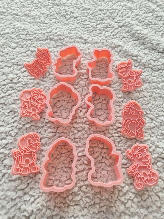 Foremki do ciastek Psi Patrol – Zestaw ze stemplami (Nowe!)