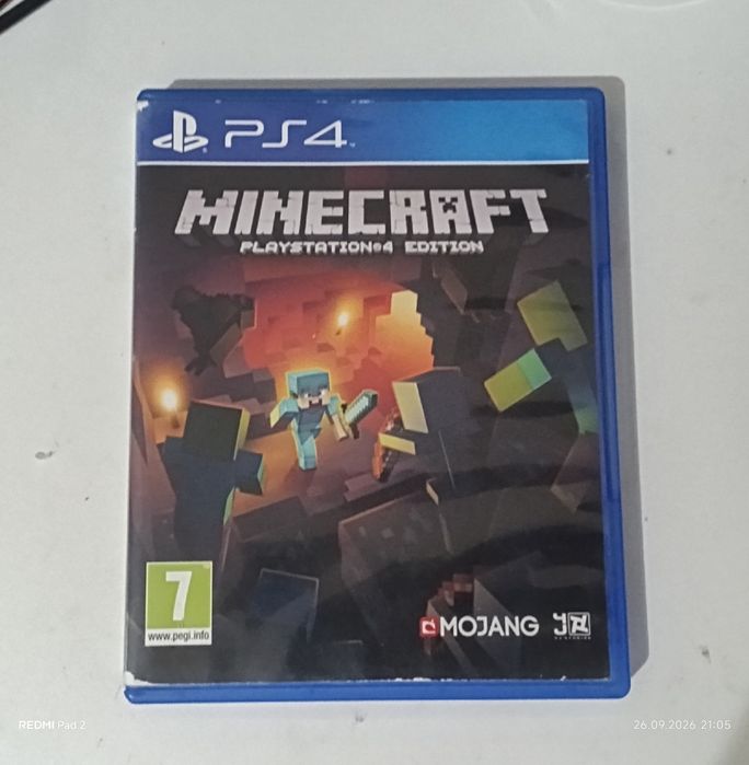 Продаю игру PS4 minecraft