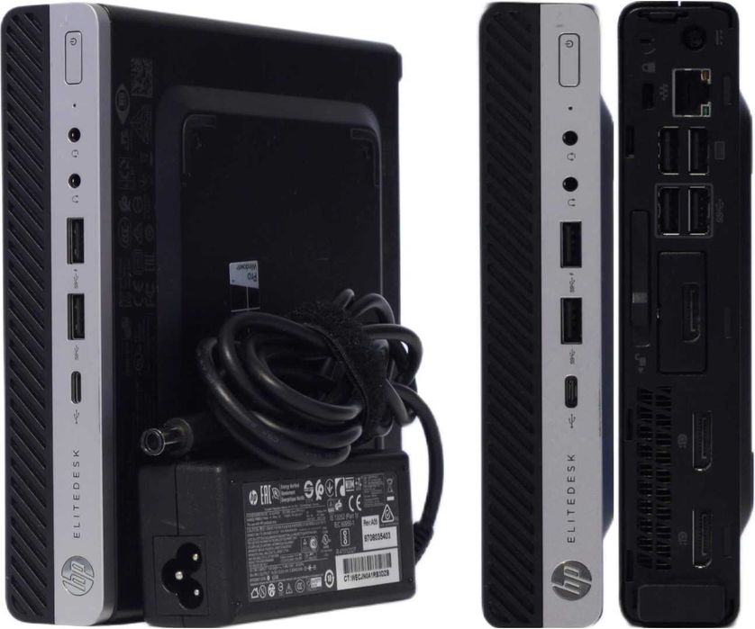 Неттоп HP EliteDesk 800 G3 mini 35W (i7-7700T/8GB DDR4/Wi-Fi/m.2/W)