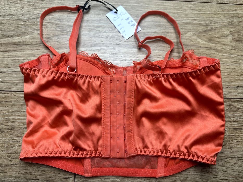 Primark pomarańczowy polgorset 75 B